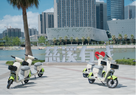 景區(qū)共享電動(dòng)車掃碼即行真方便